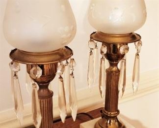 Electric side board lamps