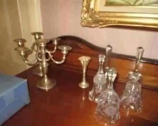 Sterling candlesticks