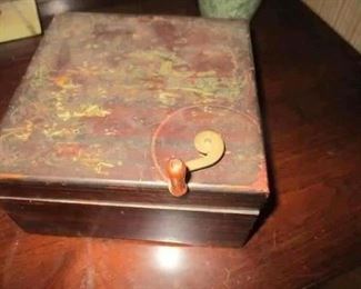 Antique music box