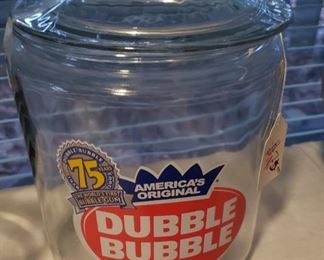America's Original Dubble Bubble 75th anniversary jar