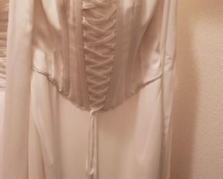 Wedding or evening formal, white, size 4-6