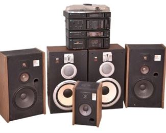 19. SANSUI Audio Equipment JBL Speakers