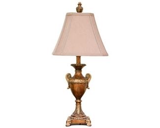 30.Decorative Urn Form Table Lamp With Shade
