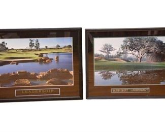 35.Pair, Framed Motivational Posters