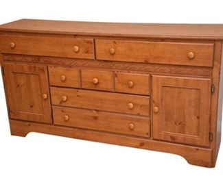 57.Wooden Sideboard