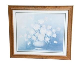 72.Framed Floral Still life Signed Jenkins