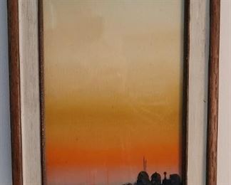 Vintage original painting