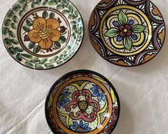 3 Exquisite Hand Painted Decorative Plates