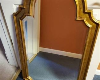 Large Antique Gold Decorative Mirror