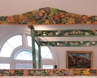 Vibrant Arte de Mexico Wall Mirror