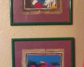 More hand-painted Central American folk art