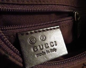 Authentic Gucci handbag with serial number