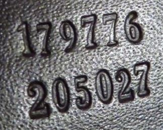 Gucci handbag serial number - indicates make is post-2000