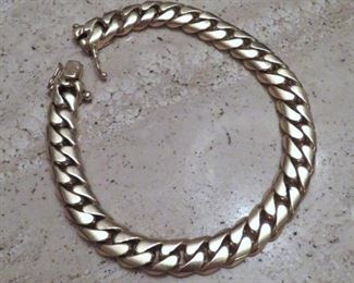 HEAVY 14K gold bracelet