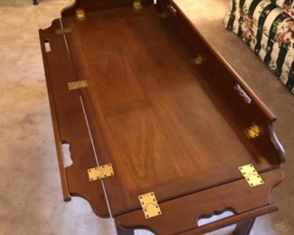 Hinged Butler's Tray Coffee Table