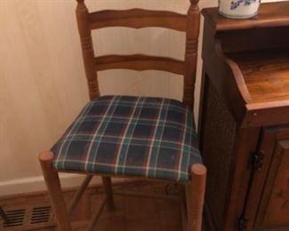 Upholstered Bar Height Chair