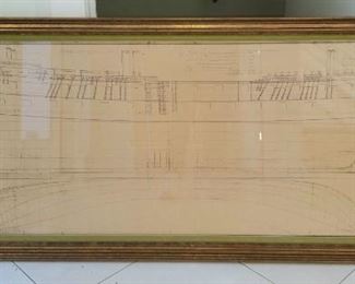 French Revolution war ship print. 
Have 6 different ones ranging in all sizes. 