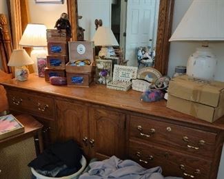 Dresser + mirror $125.00