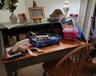 Desk with matching chair $150.00