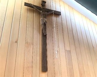 vintage 5 ft crucifix