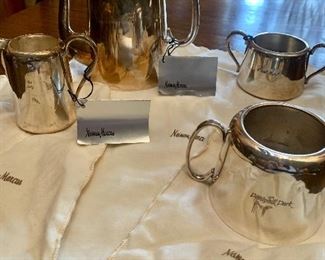 Nieman Marcus British hotel silverplate