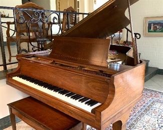 Baldwin baby grand piano (serial # L227759)