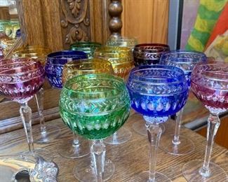 Set of 12 Crystal stemware by Wedgwood