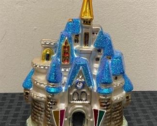 Cinderellas Castle Mercury Glass Christmas Ornament Holiday Decor