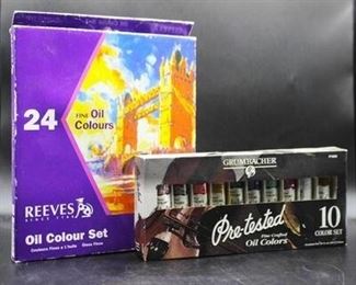 Two Sets of Oil Color Paints