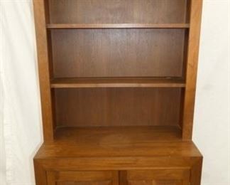 WALNUT STEPBACK CUPBOARD