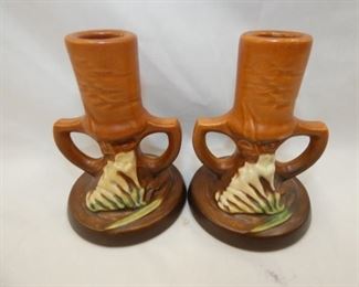 6IN ROSEVILLE FREESIA CANDLE HOLDERS