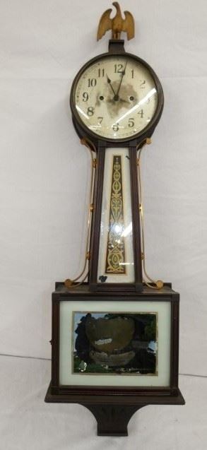 41IN NEW HAVEN BANJO CLOCK