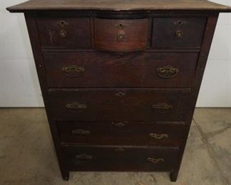 OAK HIGHBOY CHEST