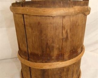 EARLY WOODEN CHURN
