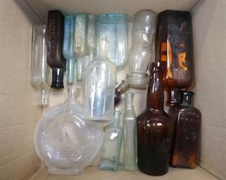 VARIOUS EARLY BOTTLES