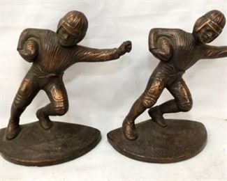 FOOTBALL PLAYER BOOKENDS