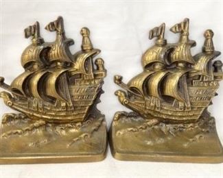 SHIP BOOKENDS