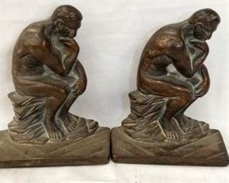 THINKER BOOKENDS