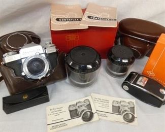 ZEISS IKON CAMERA W/ BOX CONTAFLEX IV