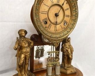 VIEW 3 EARLY FIGURAL CLOCK