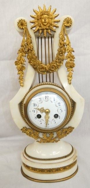 15IN MARBLE PARLOR CLOCK