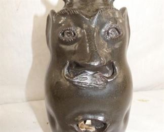 BOB ARMFIELD POTTERY DEVIL JUG