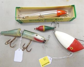 BUDDY RISCO KIDD LURE AND OTHERS