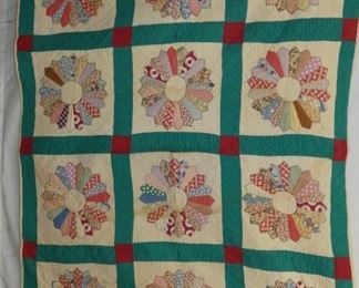 EARLY HANDMADE QUILT