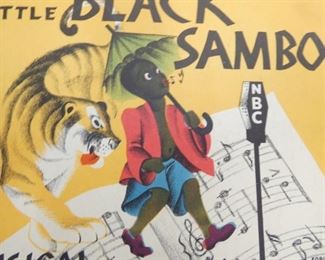 VIEW 2 CLOSEUP 1940'S BLACK SAMBO