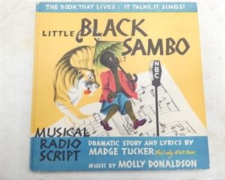 1940'S LITTLE BLACK SAMBO RECORD