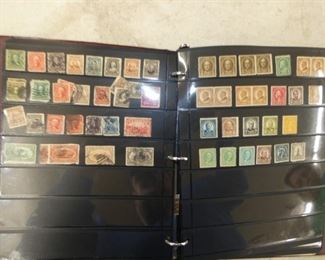 VIEW 7 EARLY STAMP COLLECTION