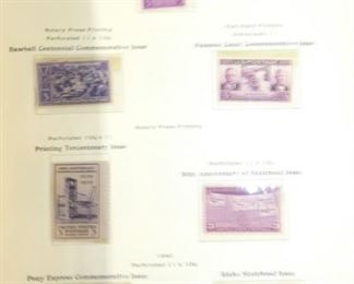 VIEW 5 1937 STAMPS