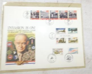 INVASION OF NORMANDY STAMPS