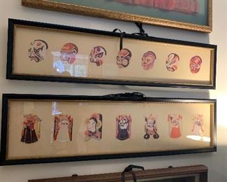 One of a kind - Framed Japanese pieces and Textiles